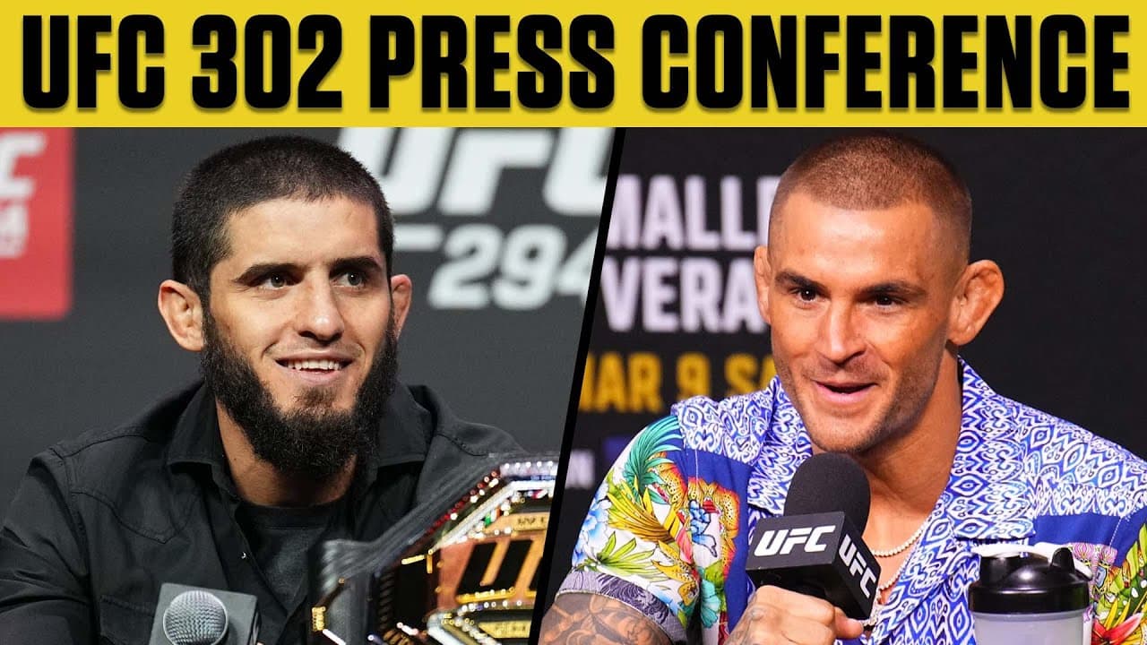 UFC 302 Pre-Fight Press Conference | ESPN MMA