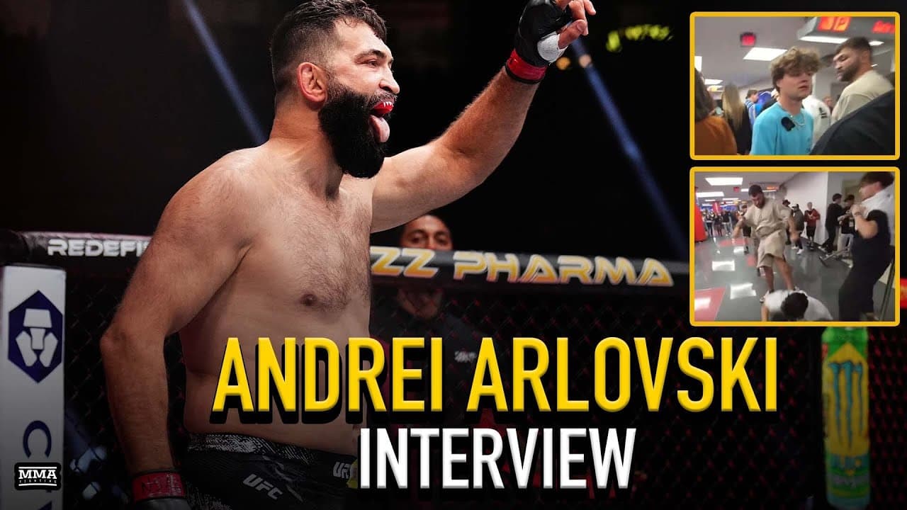 Andrei Arlovski SLAMS Jack Doherty After Backstage Brawl at Paul vs. Anthony  -MMA Fighting