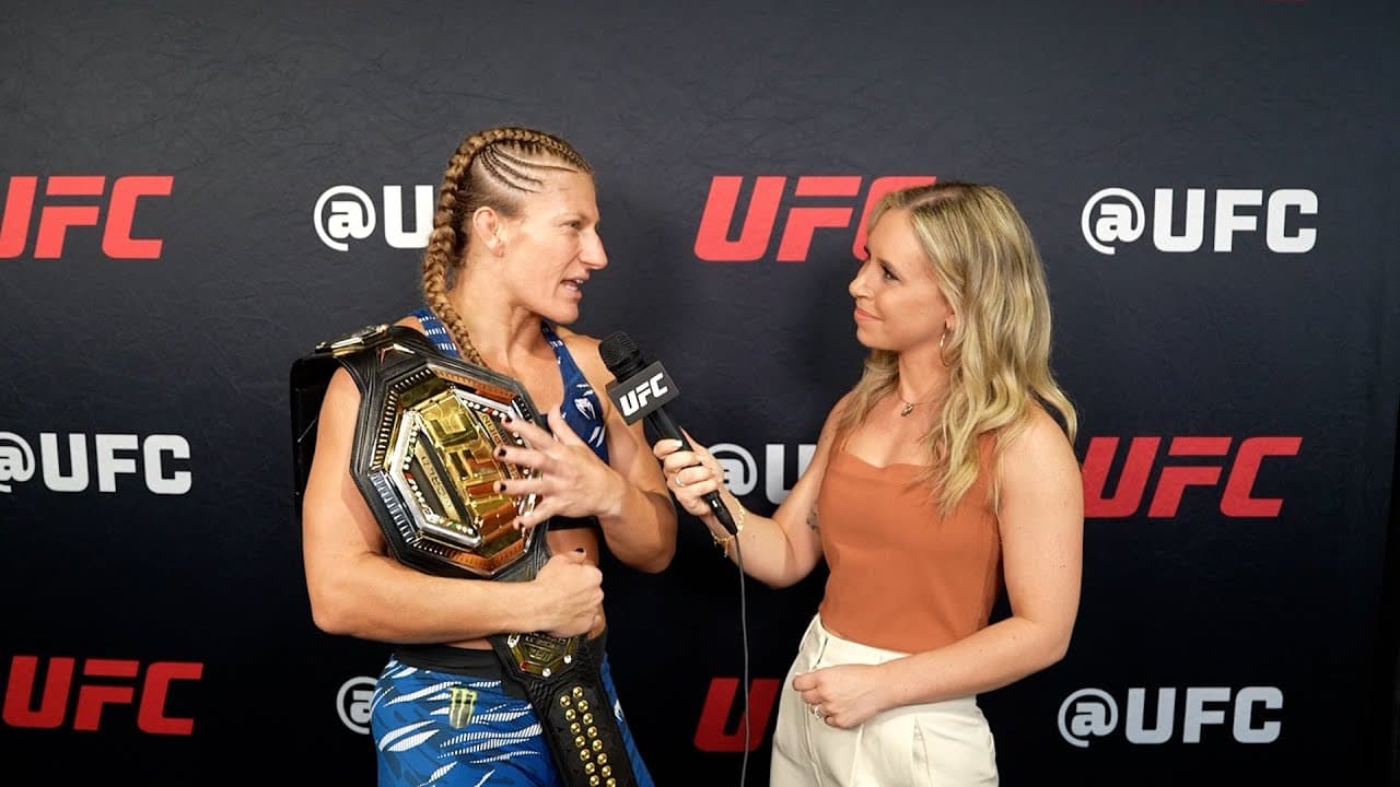 Kayla Harrison Backstage Interview | UFC 316
