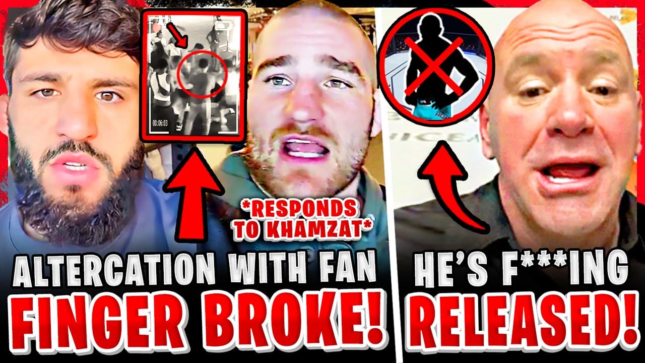 Arman Tsarukyan ALTERCATION w/ FAN + BREAKS FINGER! Dana White REMOVES FIGHTERS from ROSTER! Khamzat