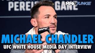 Michael Chandler warns Mauricio Ruffy: 'I'm going to snatch your soul' | UFC White House