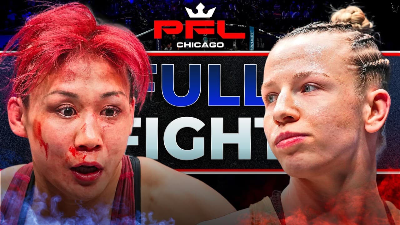 Fierce Flyweight Fight!! | Paulina Wiśniewska v Kana Watanabe | Full Fight | PFL Chicago