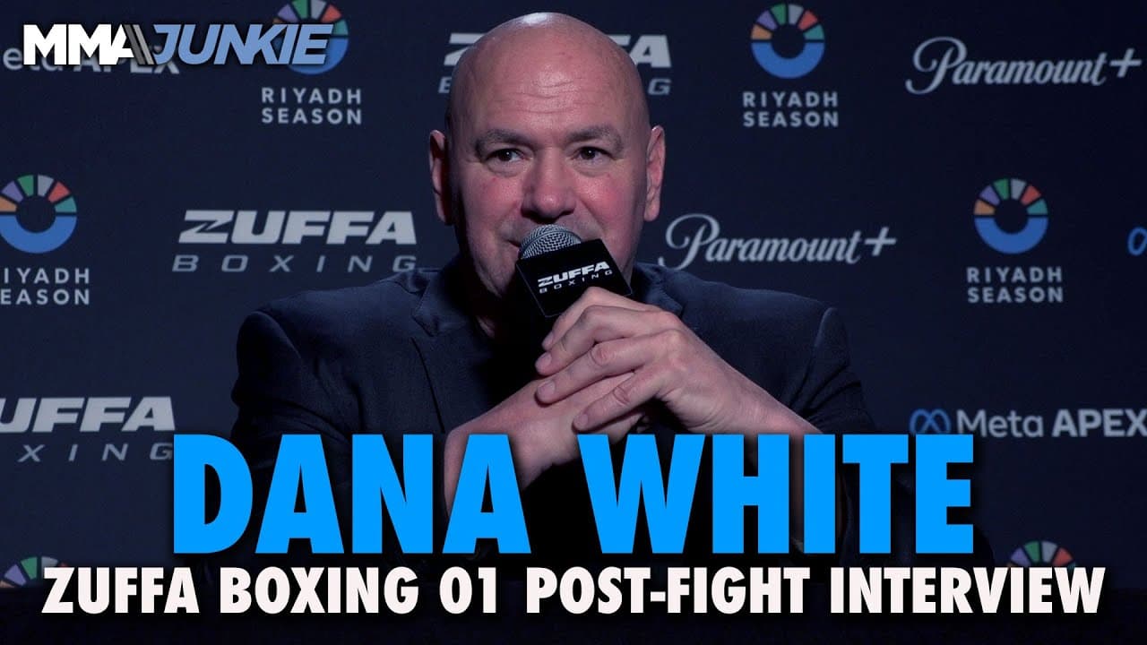 Dana White reacts to Zuffa Boxing 01, discusses extreme weight cutting after UFC 324 incident