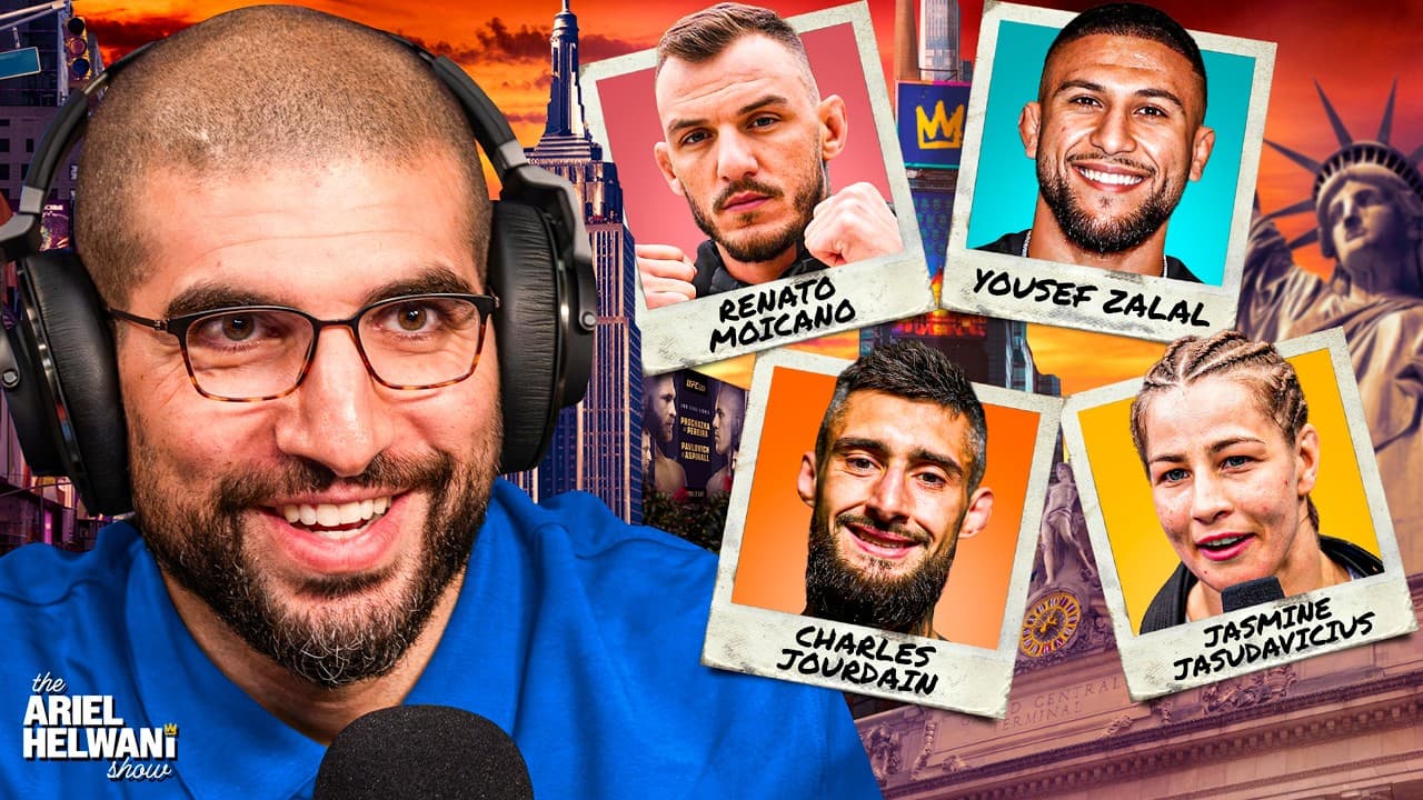 Renato Moicano, Charles Jourdain, Jasmine Jasudavicius, Youssef Zalal, More | Helwani Show | 4/21/26