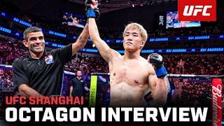 Kai Asakura Octagon Interview | UFC Shanghai