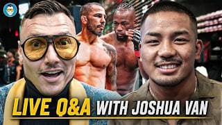 Joshua Van Sends Chilling Message to Alexandre Pantoja! Issues Warning for Manel Kape | LIVE Q&A |