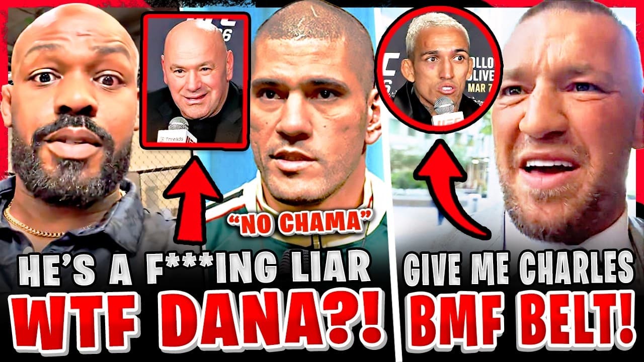 Jon Jones GOES OFF on Dana White for COMMENTS! Conor McGregor vs Oliveira NEXT!? UFC White House