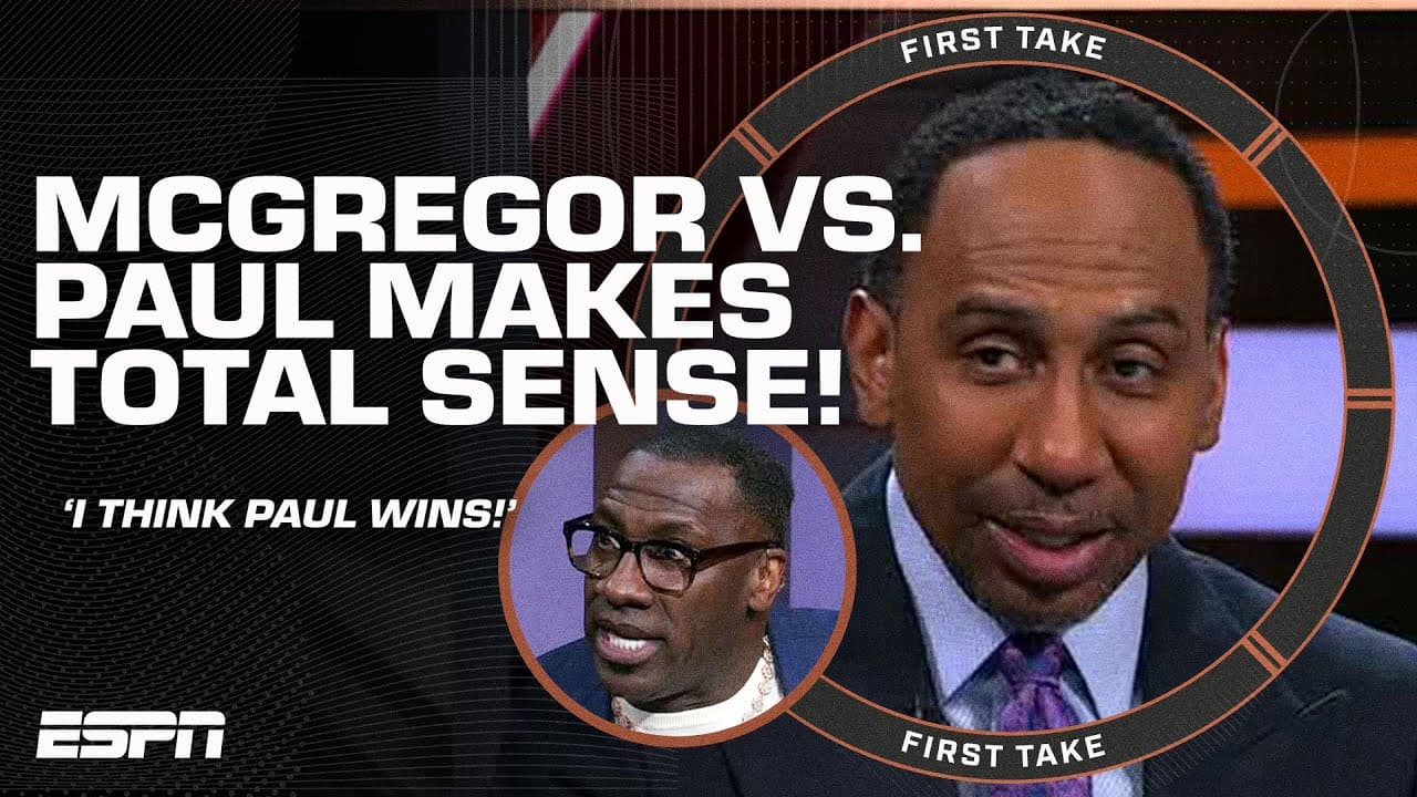 Conor McGregor agrees to fight Logan Paul 🚨 Stephen A. & Shannon Sharpe REACT | First Take