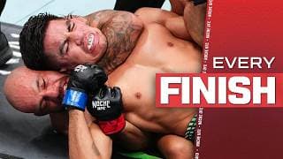 Every Finish From Noche UFC | UFC Highlights