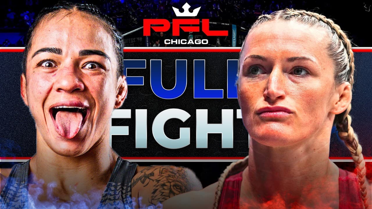 These Two Go At Each Other!! | Viviane Araujo v Shanna Young | Full Fight | PFL Chicago