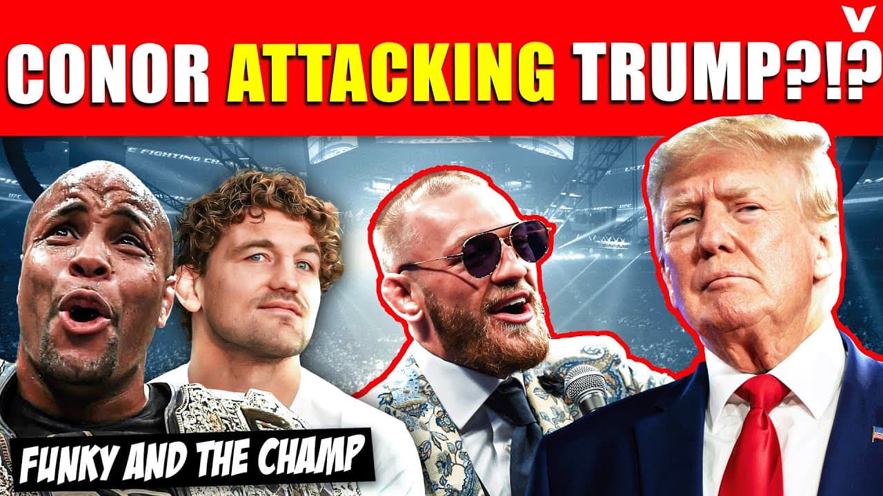 Conor McGregor GOES OFF ON Donald Trump: Daniel Cormier & Ben Askren REACT | Funky & The Champ