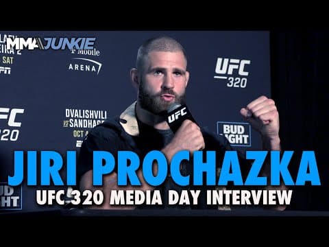 Jiri Prochazka claims Carlos Ulberg avoided him, won't underestimate Khalil Rountree Jr. | UFC 320