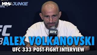 Alexander Volkanovski was sick for Movsar Evloev win, calls for Justin Gaethje next | UFC 333