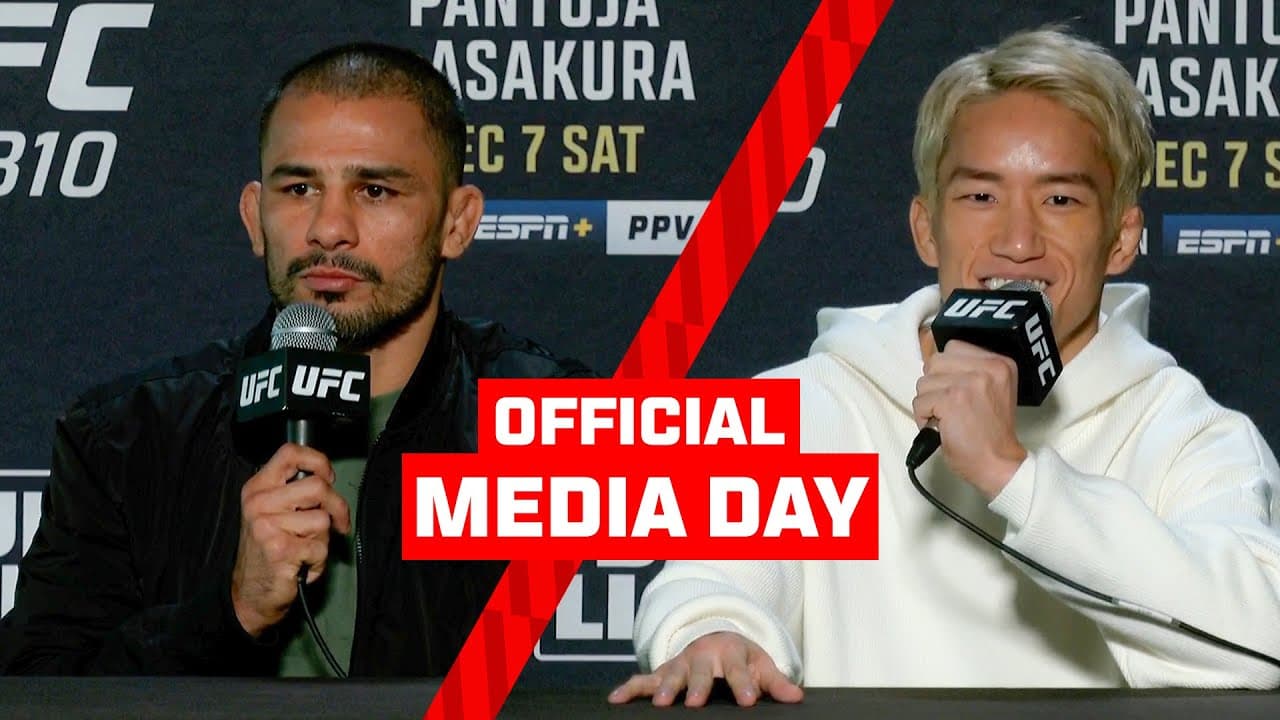 "Once He KO'd My Teammate He Caught My Attention" 👀 | UFC 310 Media Day