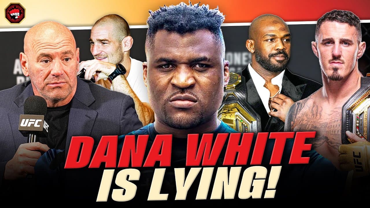 Francis Ngannou: Dana White LIED, Sparring Sean Strickland & Jon Jones vs Tom Aspinall | PFL