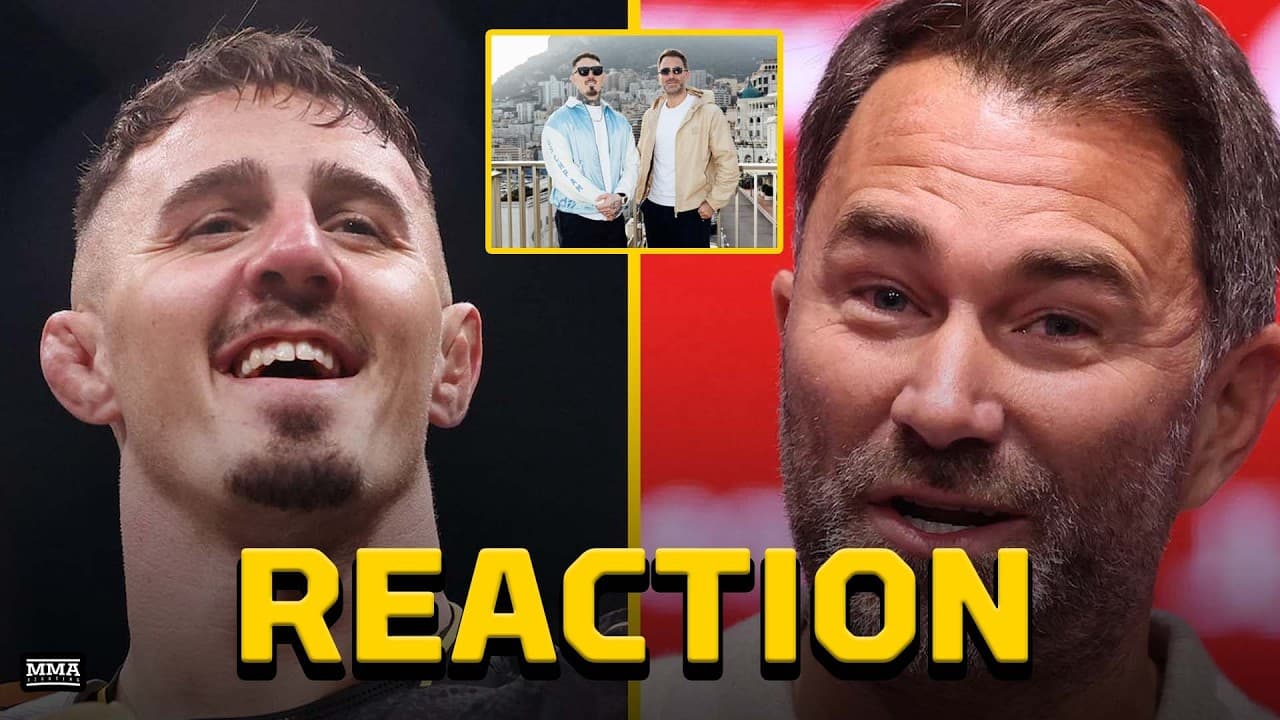 UFC Champ Tom Aspinall SIGNS With Eddie Hearn For Representation | REACTION | MMA Fighting