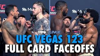 UFC Vegas 123 full card final faceoffs: Renato Moicano vs. Tom Nolan