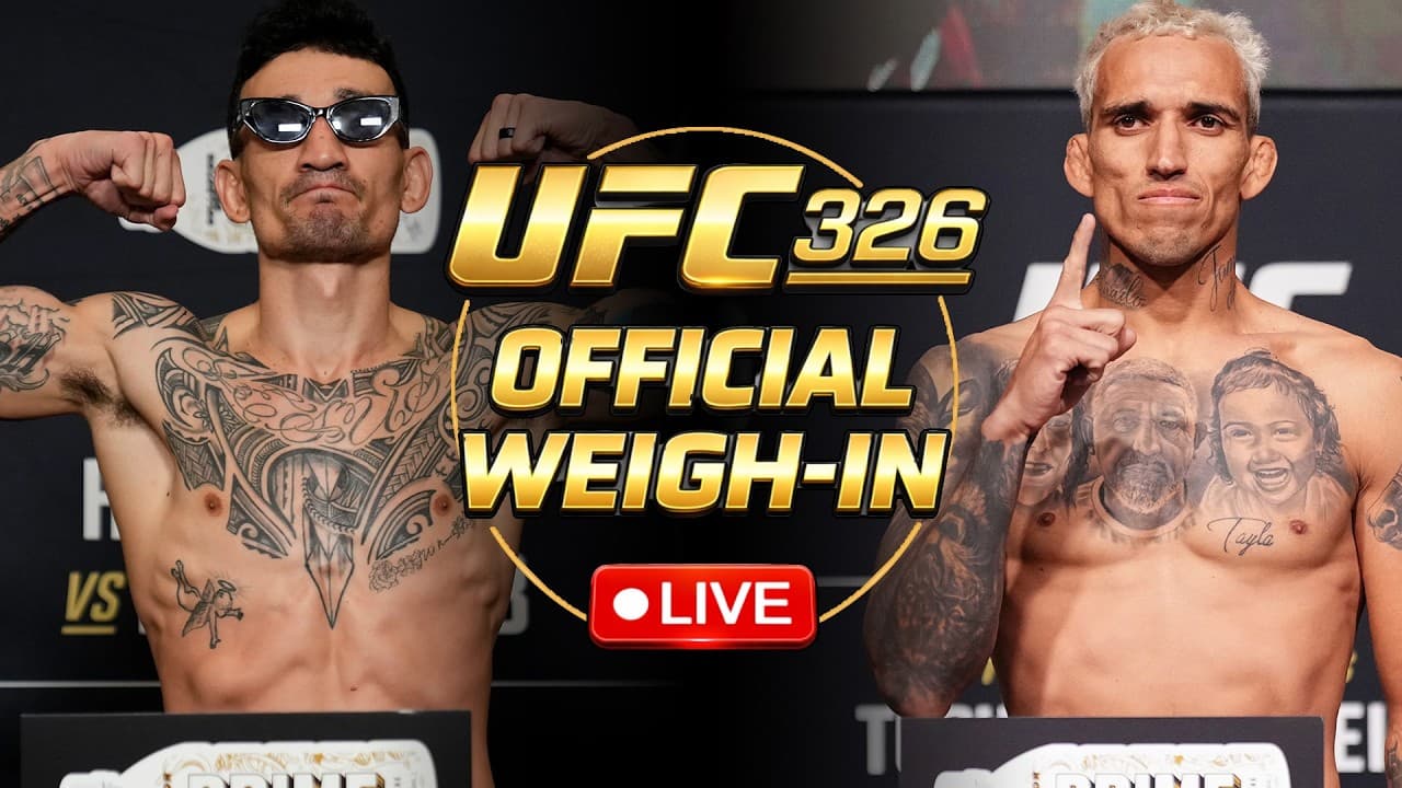 UFC 326: Holloway vs. Oliveira 2 Official Weigh-In LIVE Stream | MMA Fighting