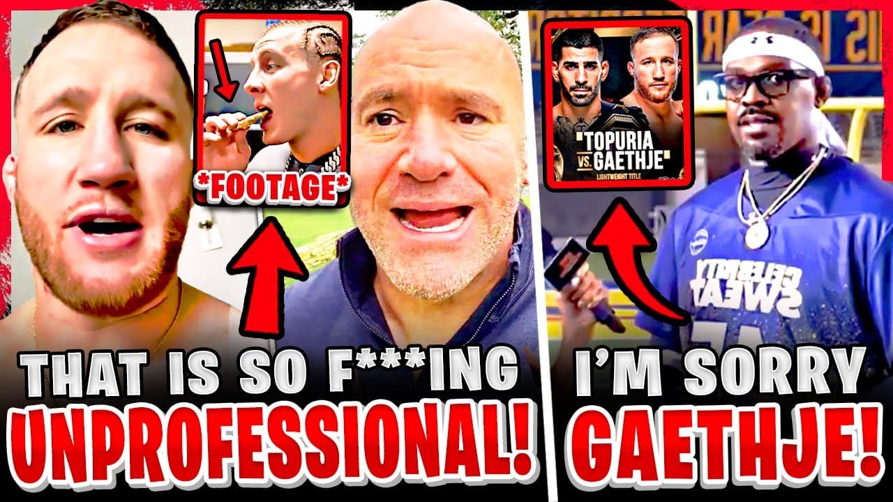 MMA Community GOES OFF on Paddy Pimblett! *FOOTAGE* Justin Gaethje HUGE MISTAKE! Jon Jones REACTION!