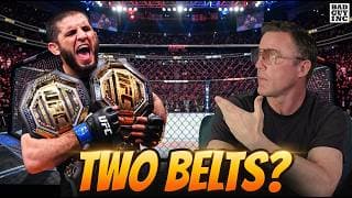Why Did Islam Makhachev Wear Two Belts?