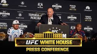 UFC White House Post-Fight Press Conference | UFC Freedom 250 | MMA Fighting