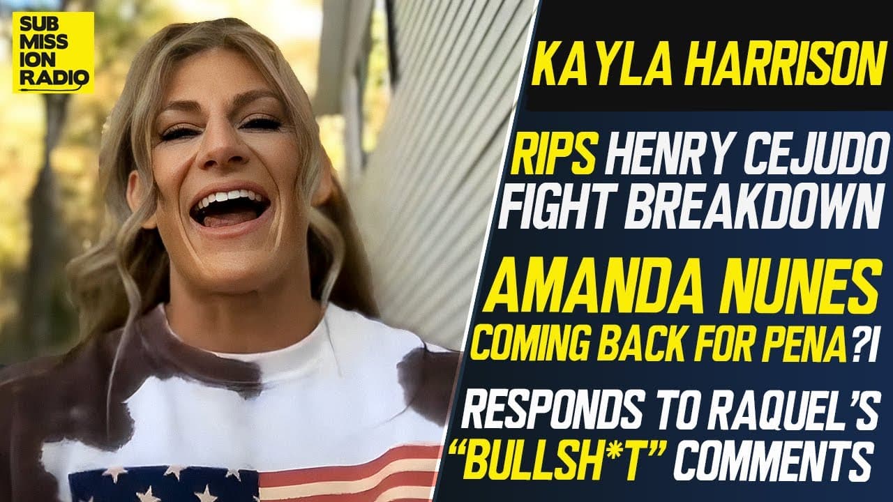 Kayla Harrison RESPONDS to Raquel's "BULLS**T" Comments, RIPS "Jealous Little Man" Henry Cejudo!