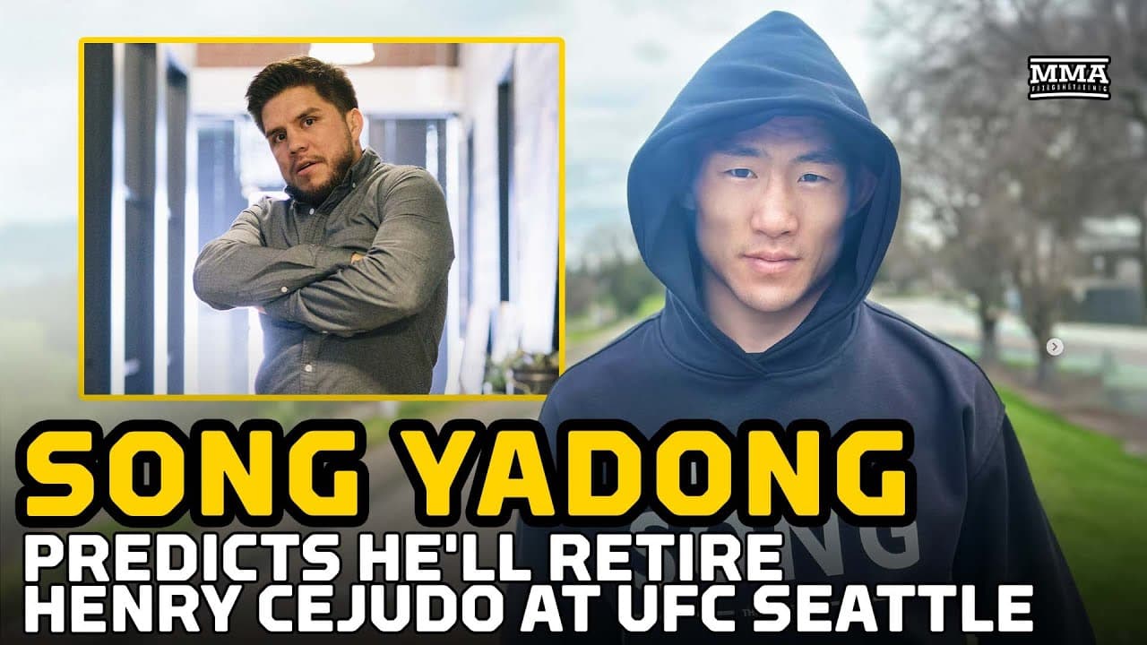 Song Yadong Predicts He'll End Henry Cejudo's Career At UFC Seattle: 'Time To Retire' | MMA Fighting