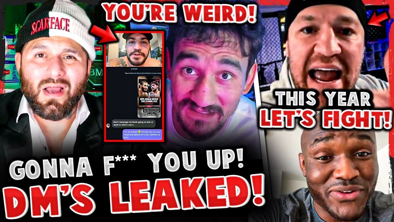 Jorge Masvidal DM's LEAKED by Dillon Danis + Max Holloway RESPONDS! Conor McGregor vs Kamaru Usman!?