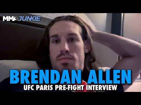 Brendan Allen Has 'Checked Every Box' for Title Shot vs. Du Plessis-Strickland 2 Winner | UFC Paris