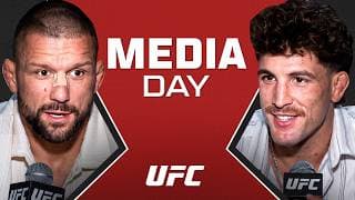 "Gamrot and I Are NOT The Same!" | UFC Vegas 120 Media Day