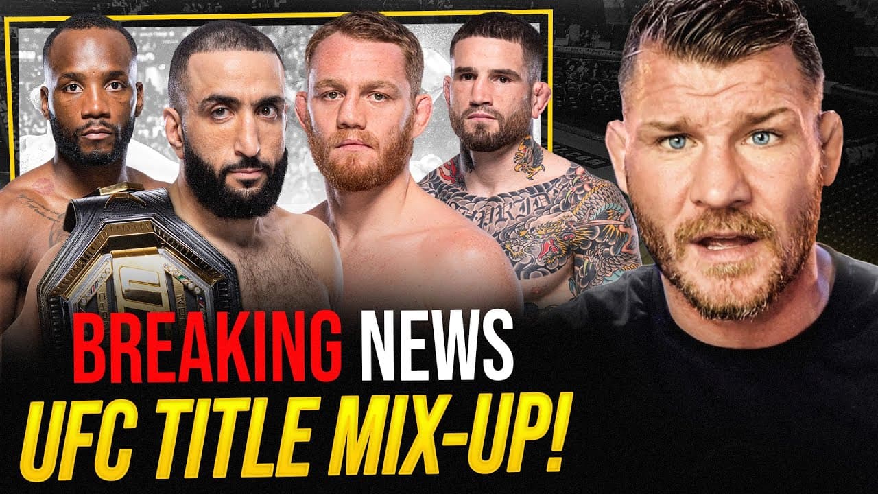 BISPING Reacts: ''UFC TITLE MIXUP' | Belal vs Della Maddalena, Leon Edwards vs Sean Brady