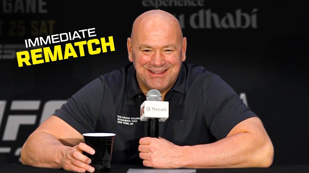 Dana White Post-Fight Press Conference | UFC 321