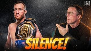 Justin Gaethje's Silence Is Getting LOUD
