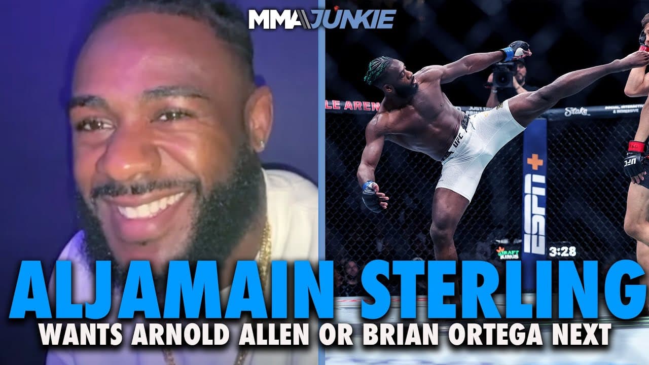 Aljamain Sterling Wants Arnold Allen or Brian Ortega Next: 'I'm Still Chasing That Gold'