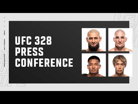 UFC 328: Pre-Fight Press Conference