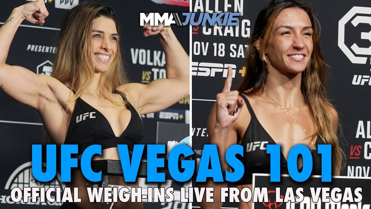 UFC Fight Night 249 Official Weigh-Ins & Faceoffs Live Stream | UFC Vegas 101 | Noon ET