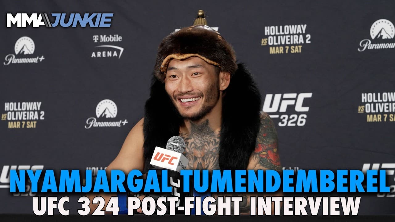 Nyamjargal Tumendemberel gives thoughts on potential Su Mudaerji matchup | UFC 326