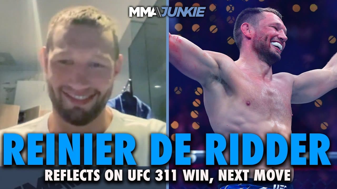 Reinier de Ridder Sees 'Multiple Ways to Get to Rome,' Including Khamzat Chimaev