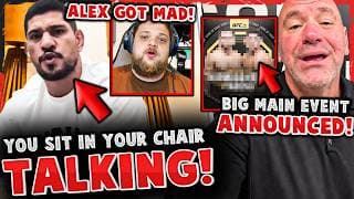 Dana White ANNOUNCES BIG MAIN EVENT! Alex Pereira GOES OFF on MAN CRITICIZING HIM! UFC 329
