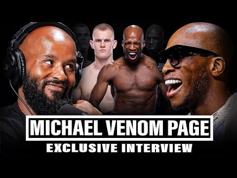 MICHAEL VENOM PAGE on IAN GARRY, LEON EDWARDS, DENTING SKULLS! | EXCLUSIVE INTERVIEW!