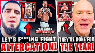 Islam Makhachev HEATED FACETIME w/ Conor McGregor! Justin Gaethje & Tom Aspinall STILL INJURED! Izzy