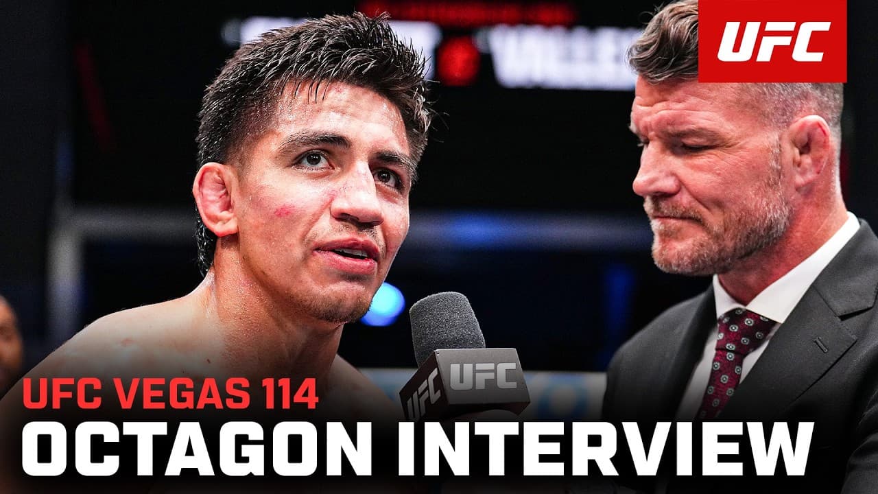 Jose Miguel Delgado Octagon Interview | UFC Vegas 114