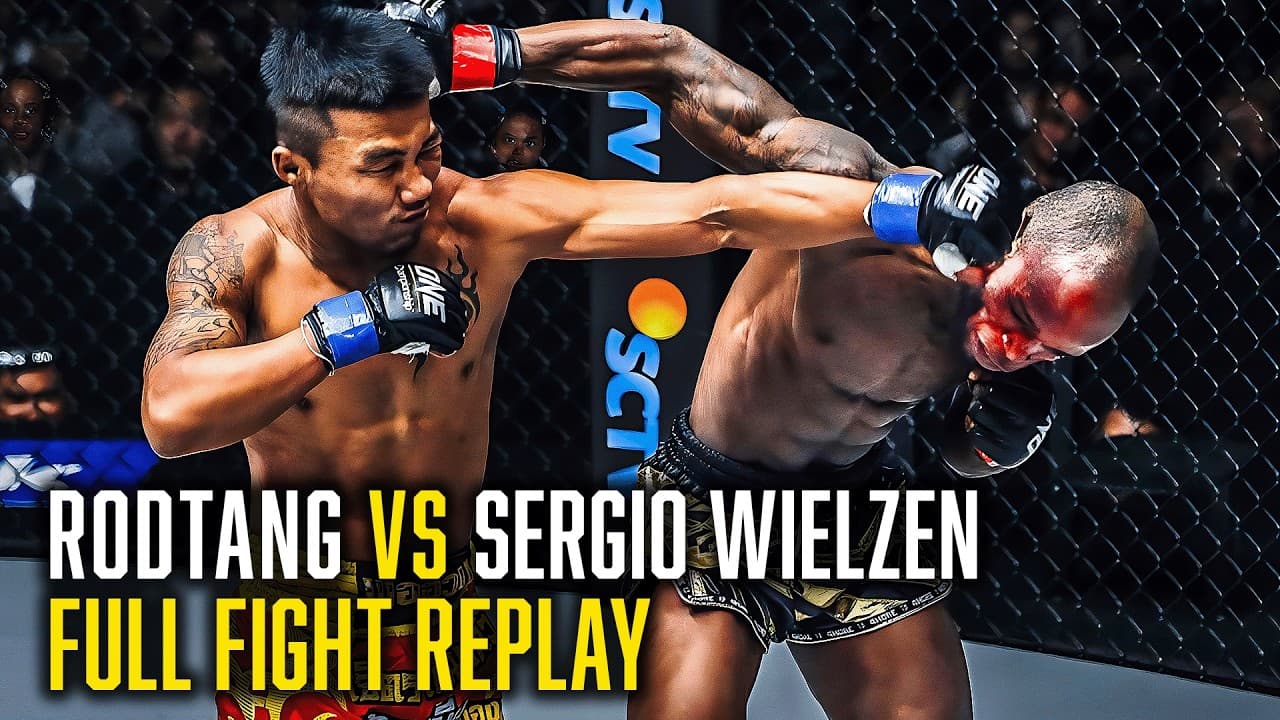 Beginning of “The Iron Man” 💥🦾 Rodtang vs. Sergio Wielzen | Muay Thai Full Fight