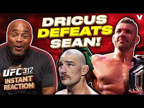Daniel Cormier REACTS to Dricus Du Plessis BEATING Sean Strickland, Zhang Weili win, Pereira CALLOUT