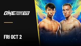 🔴 [Live in HD] ONE Friday Fights 173: Tonglampoon vs. Tobias