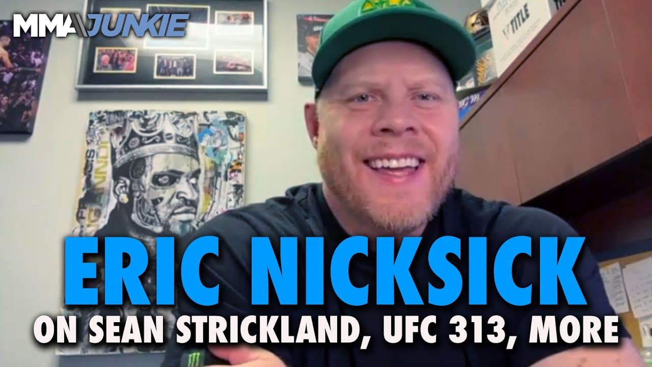 Eric Nicksick Reflects on Sean Strickland Spat, Previews UFC 313 Title Fight, More