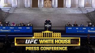 FULL UFC White House Press Conference At Lincoln Memorial - MMA Fighting