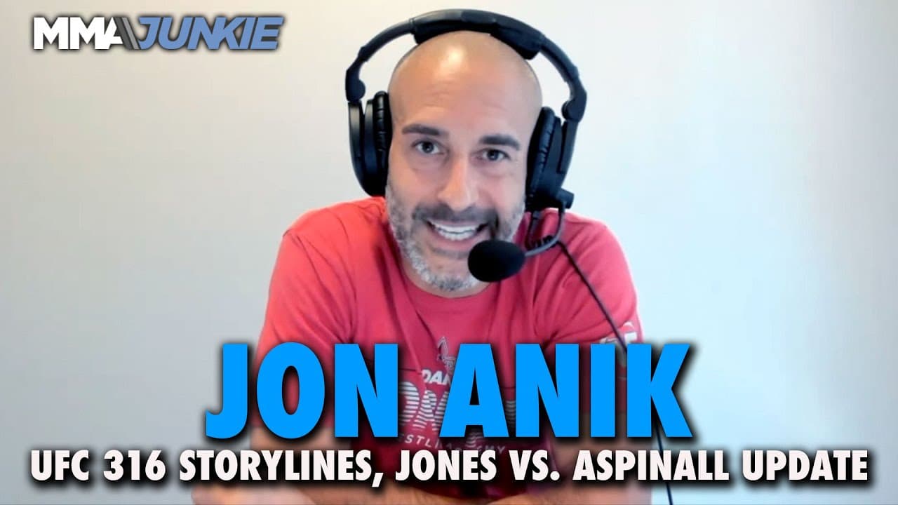 Jon Anik dubs Merab Dvalishvili as GOAT before UFC 316, predicts Jones vs. Aspinall date