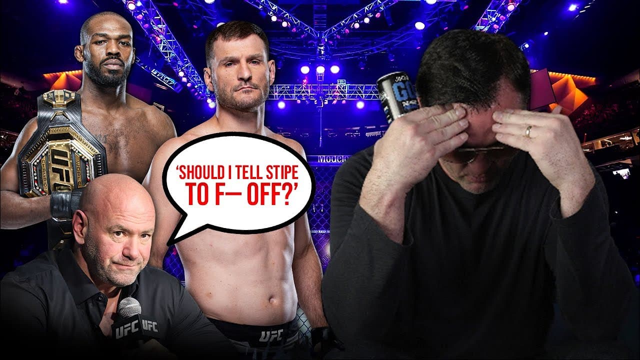 Dana White Defends Jon Jones vs Stipe Miocic, AGAIN…