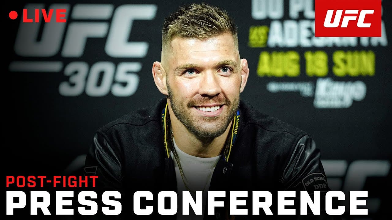 🔴 UFC 312: Post-Fight Press Conference